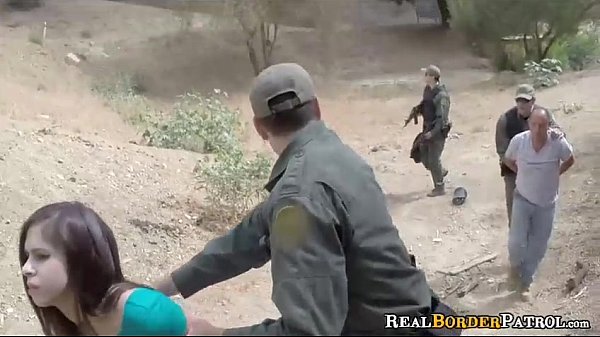 Border Gaurd Blackmailed Illegal Mexican Nympho…
