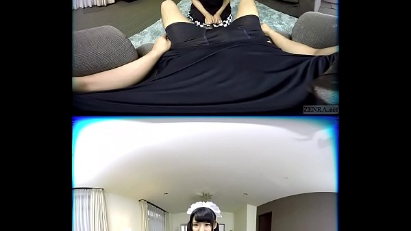 ZENRA VR Japanese AV star Azuki maid handjob fa…