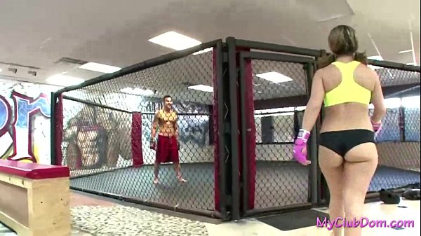 Boxer babe training