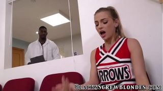 Cheerleader rides bbc