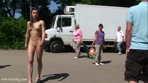 Nude girl in naked public street-porn pic