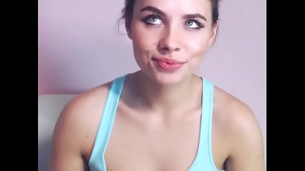 latvian brunette masturbates
