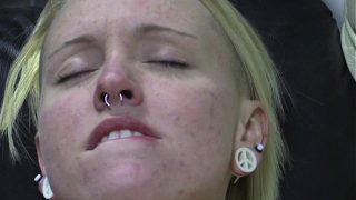 Carolynn Cross in latex masturbating her pussy …