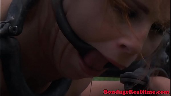 Redhead slave dominated and humiliated