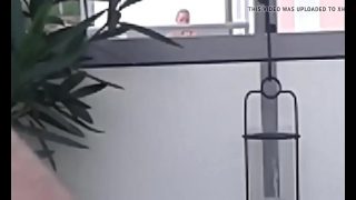 Flashing my dick to different girls outdoor